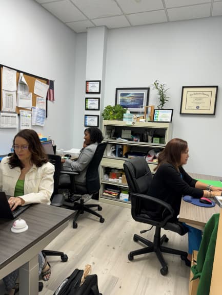Mercy with clients
